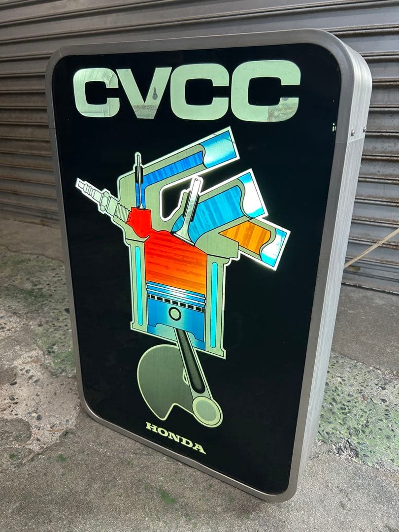 【通電OK】HONDA ホンダ 看板 昭和レトロ