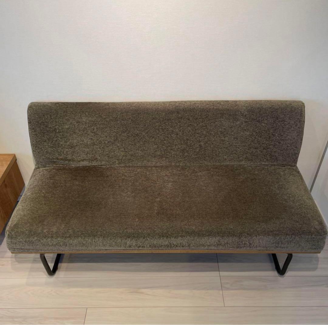 【猫上うさぎ】 Re:CENO WIRY（ワイリー） 2人掛けソファー