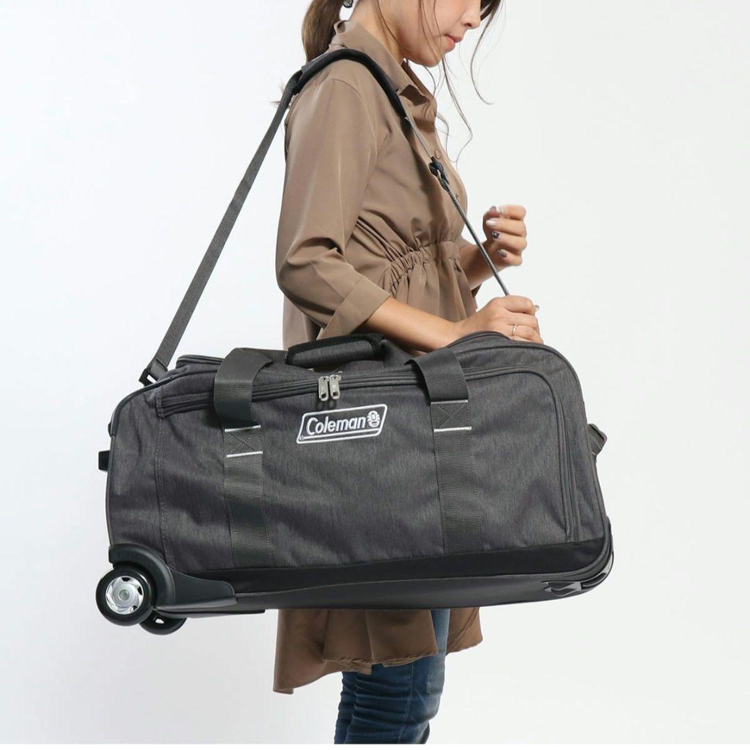 コタちゃん　Coleman 大型キャリーカート 黒