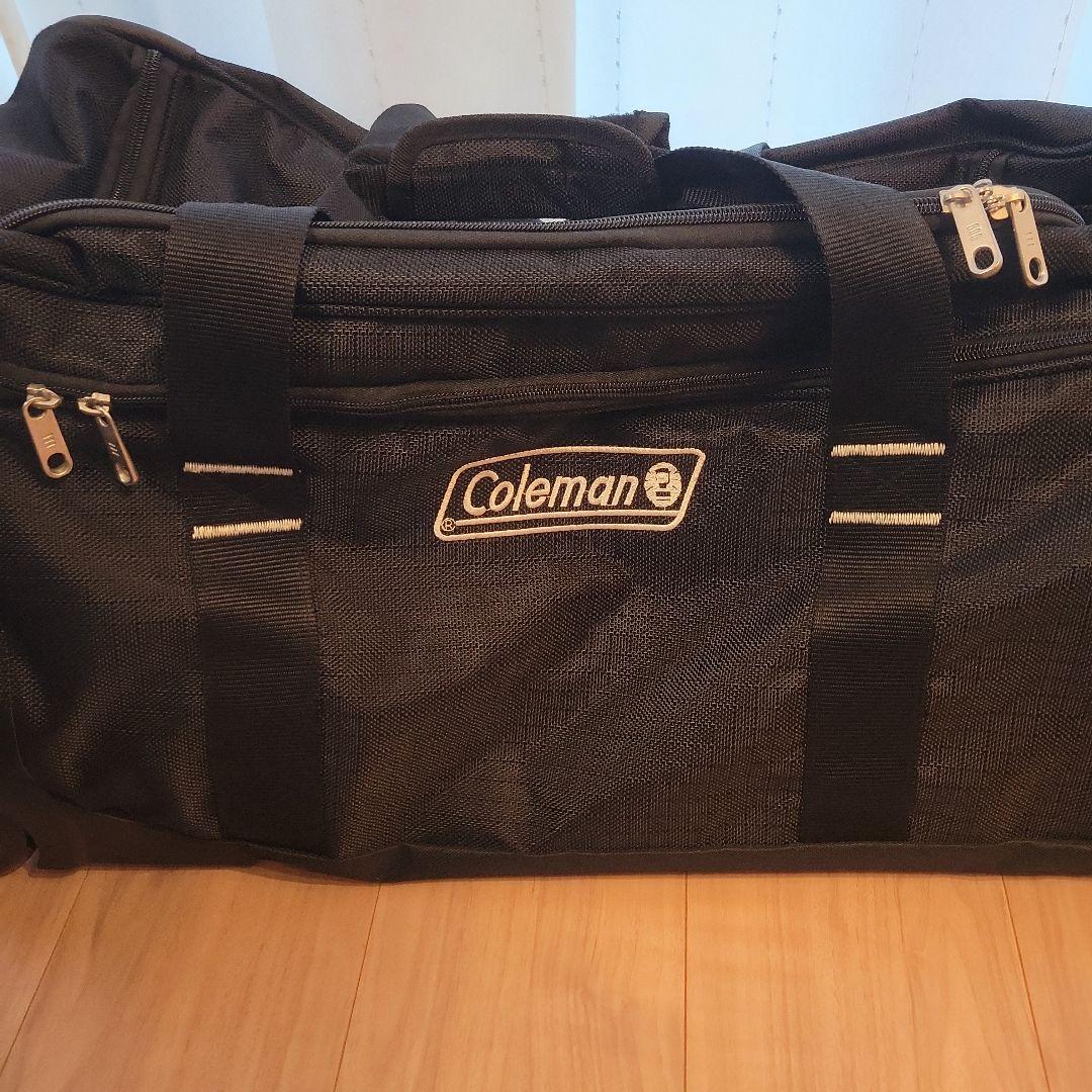 コタちゃん　Coleman 大型キャリーカート 黒