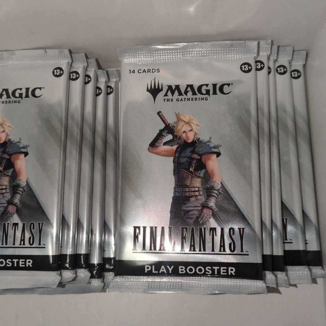 FF　MTG　FINAL FANTASY　英語版　プレイブースター　10パック