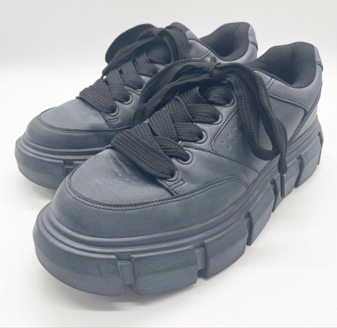 完売 ZARA ザラ スニーカー 厚底 チャンキーソール 28cm