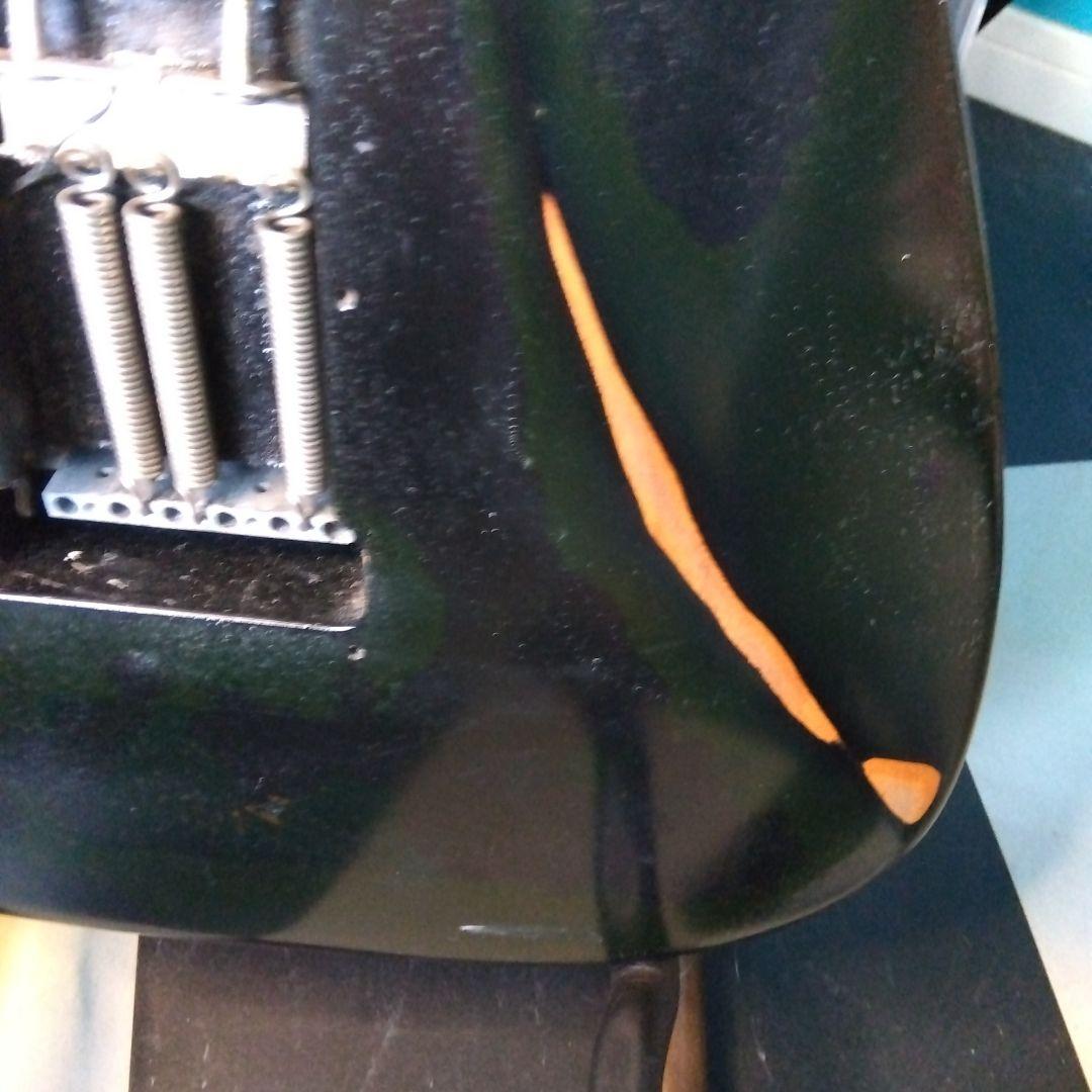 ブラック ストラトキャスタータイプ ジャンク値下げ！