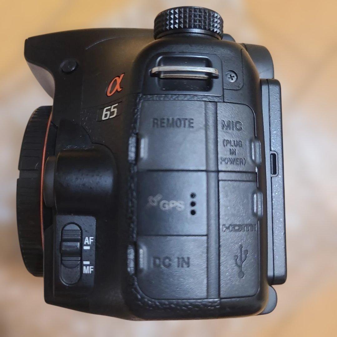 SONY α65 デジタル一眼レフ 3レンズセット