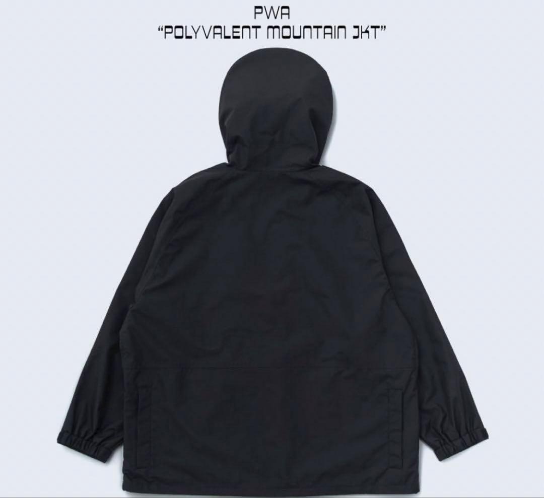PWA(プア) / POLYVALENT MOUNTAIN JKT BLACK