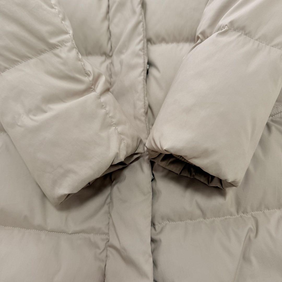 アーバンリサーチ ダウンジャケット ラビットフードストレッチロングダウン