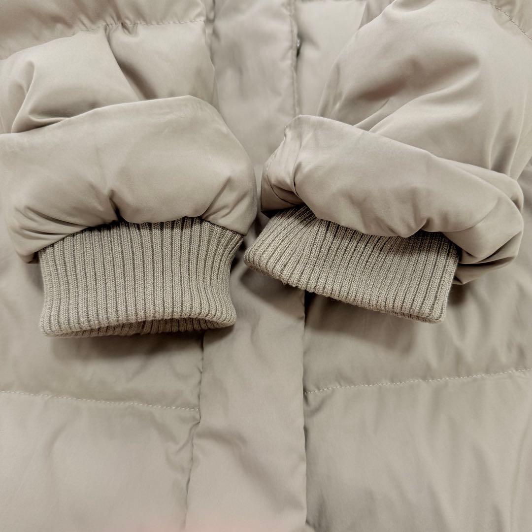 アーバンリサーチ ダウンジャケット ラビットフードストレッチロングダウン