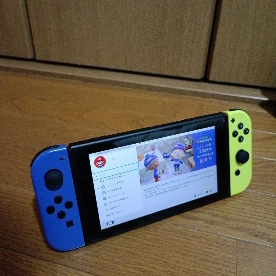Nintendo　switch　本体　2024年モデル　バッテリー強化版！動作品