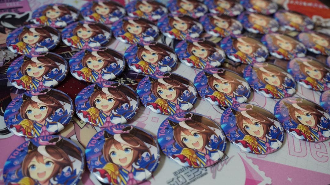 ウマ娘 トウカイテイオー 缶バッジ 34個セット 熱血ハチャメチャ大感謝祭