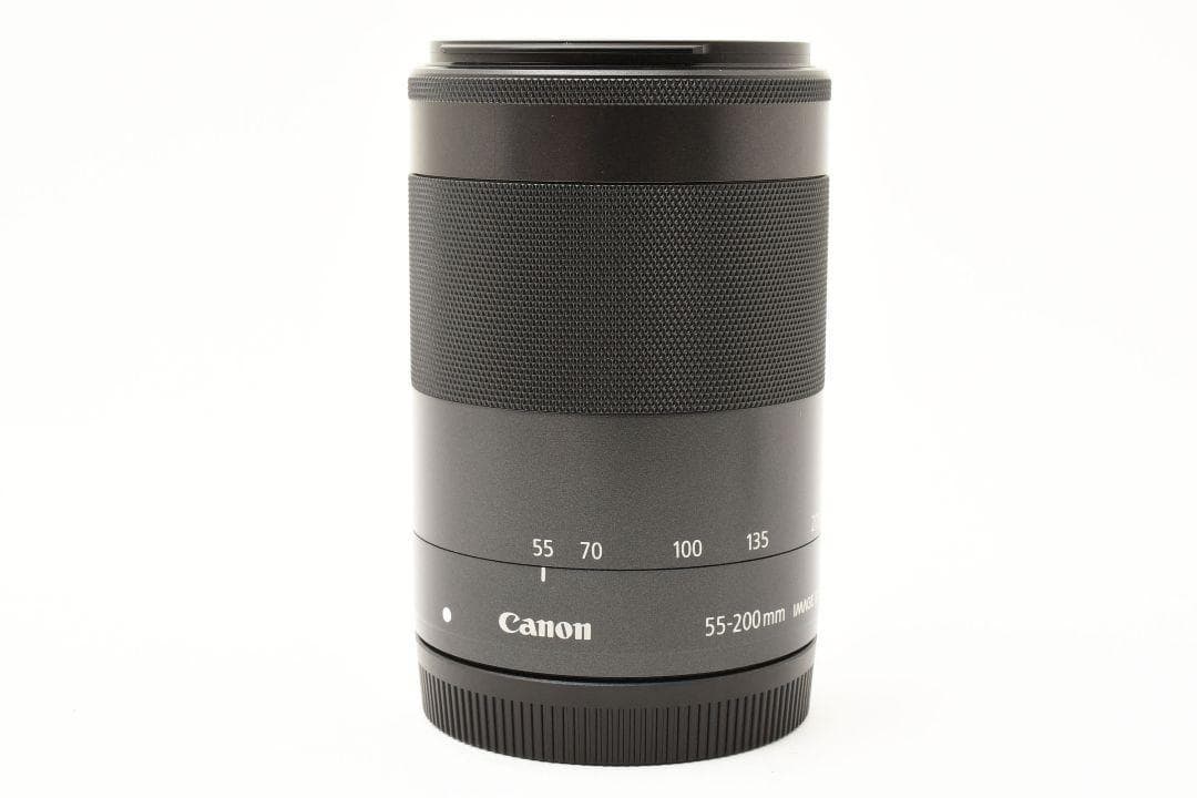 【ほぼ新品】 CANON EF-M 55-200mm IS STM グラファイト
