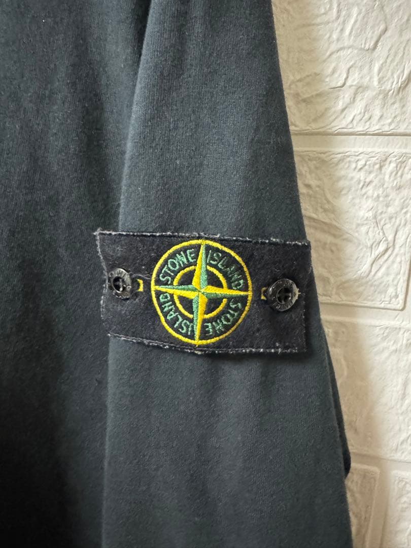 【美品】ストーンアイランド　スウェットロンT