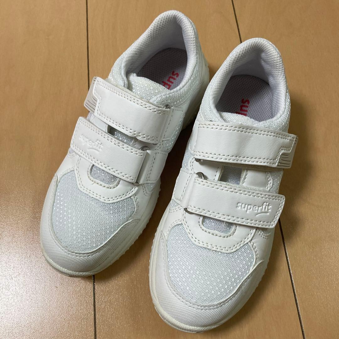 新品未使用⭐︎super fit ホワイト 上履き　サイズ31