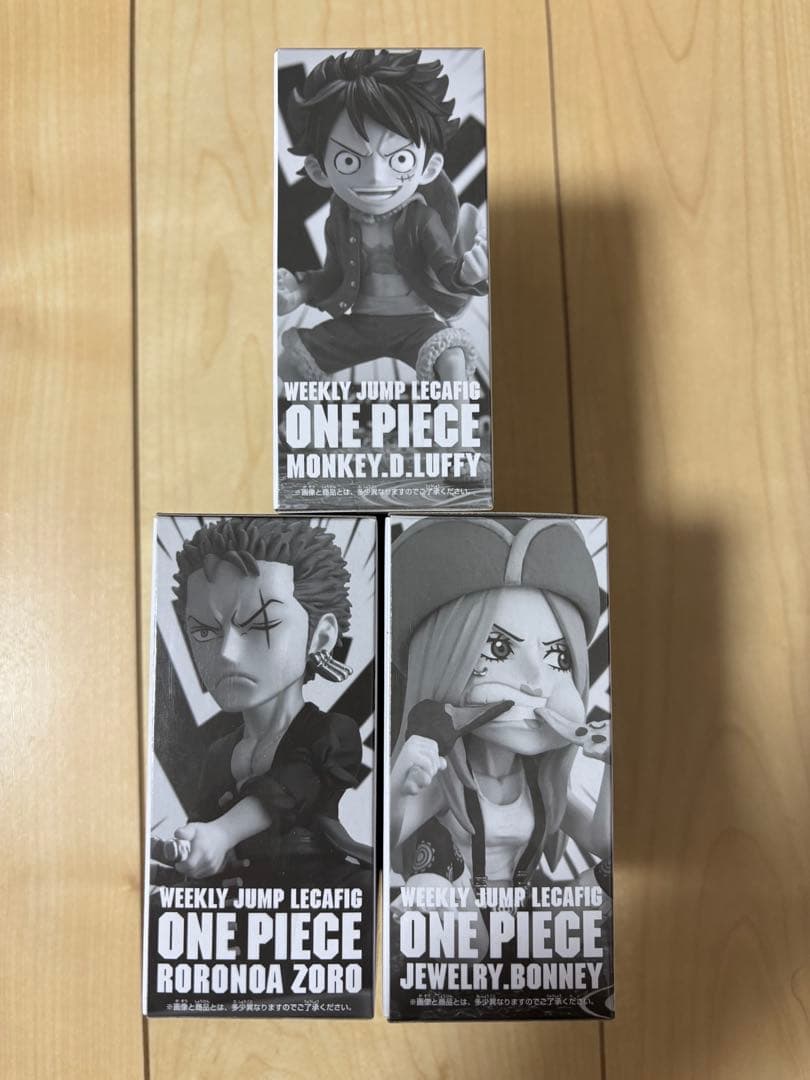 ワンピースカード　レカフィグ　ルフィ　ゾロ　ボニー　未開封　未使用