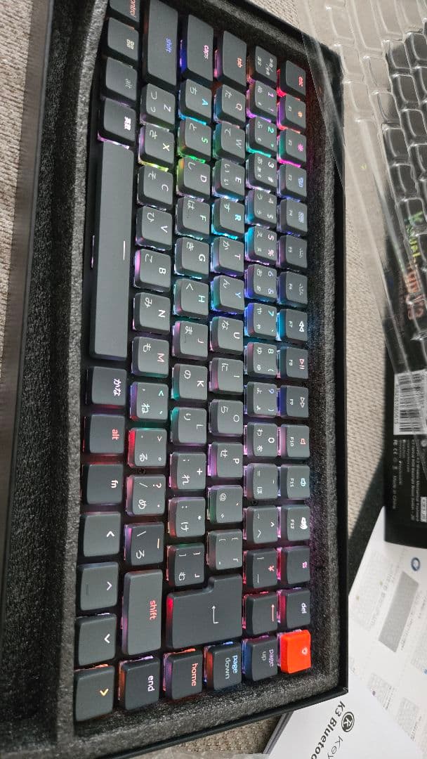 Keychron K3 ワイヤレスキーボード 白軸　日本語配列　JIS