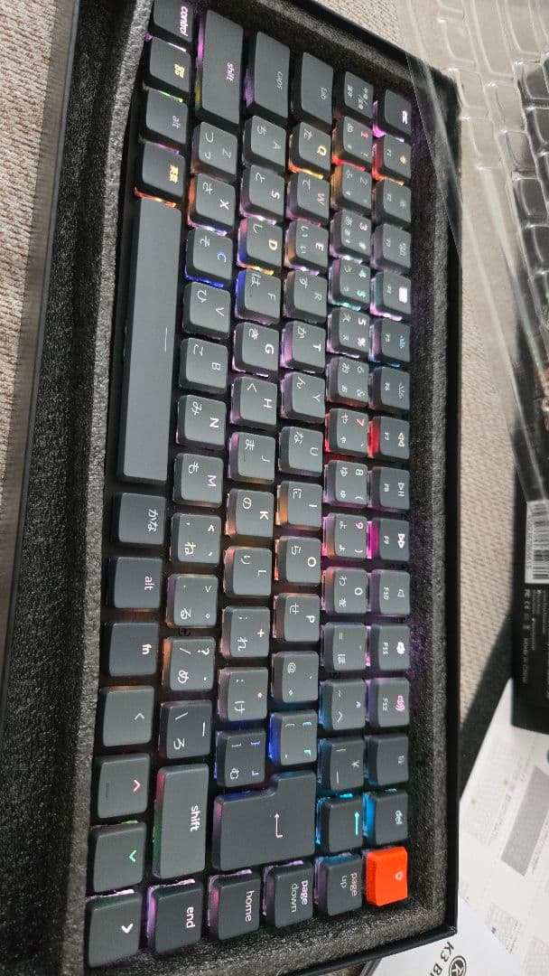 Keychron K3 ワイヤレスキーボード 白軸　日本語配列　JIS