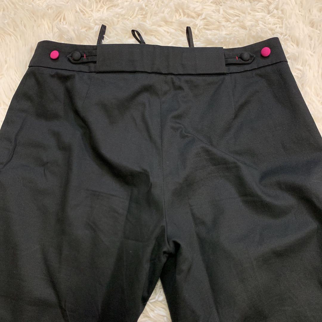 【美品】ポールスミスブラック セットアップスーツ マルチストライプ 40 38