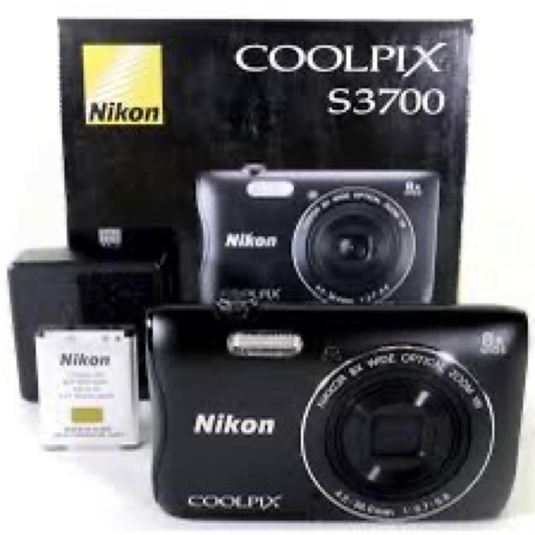 Nikon COOLPIX S3700 コンパクトデジタルカメラ