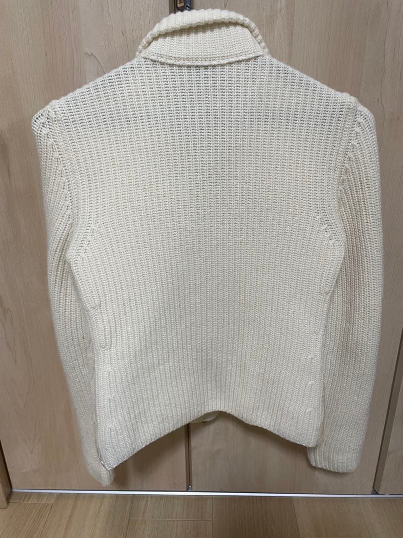 MONCLER モンクレール ナイロン ダウンジャケットホワイト ニット 12A