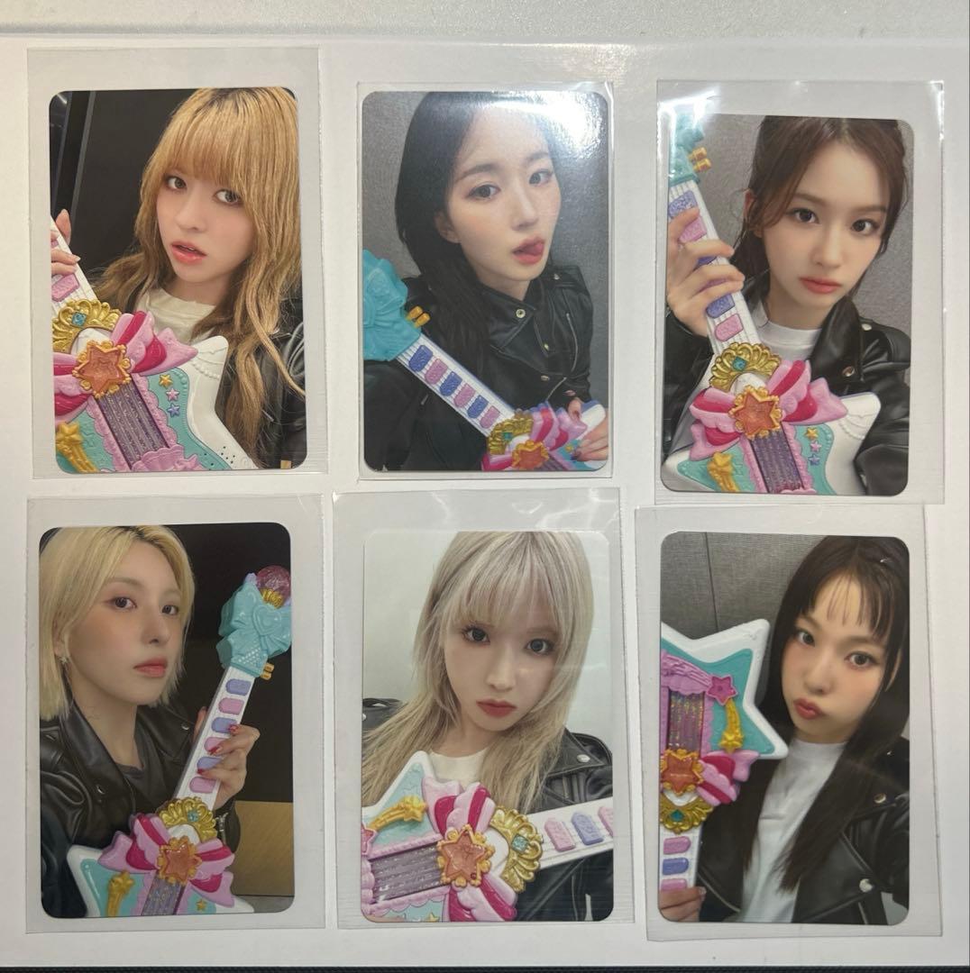 NMIXX トレカ makestar 特典 ギター 中華 出回り少 コンプ