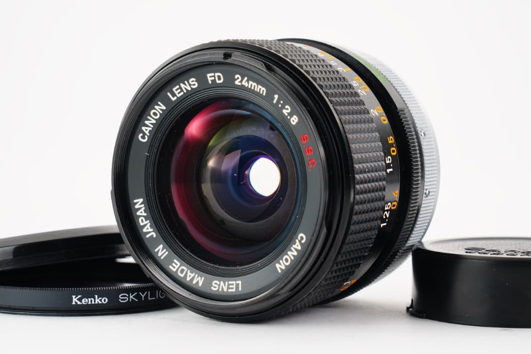 【極美品】動作◎ Canon FD 24mm F2.8 S.S.C 476