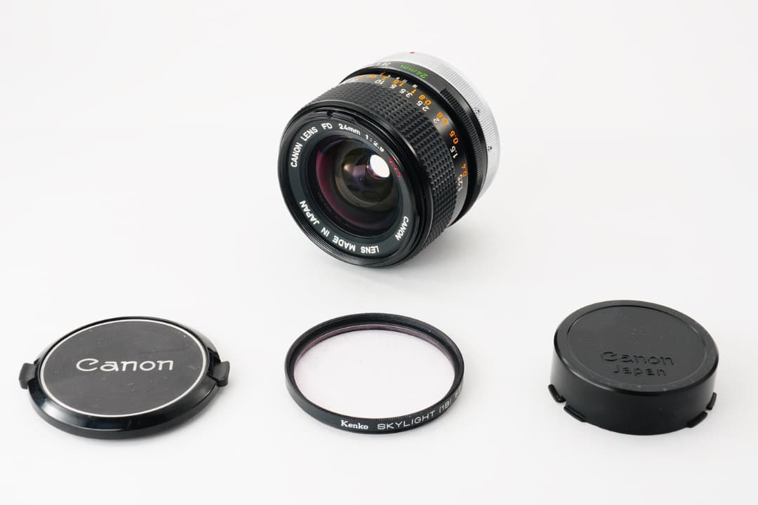 【極美品】動作◎ Canon FD 24mm F2.8 S.S.C 476