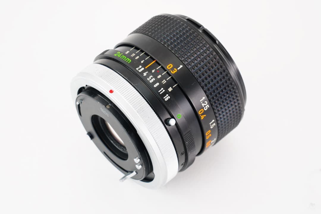 【極美品】動作◎ Canon FD 24mm F2.8 S.S.C 476