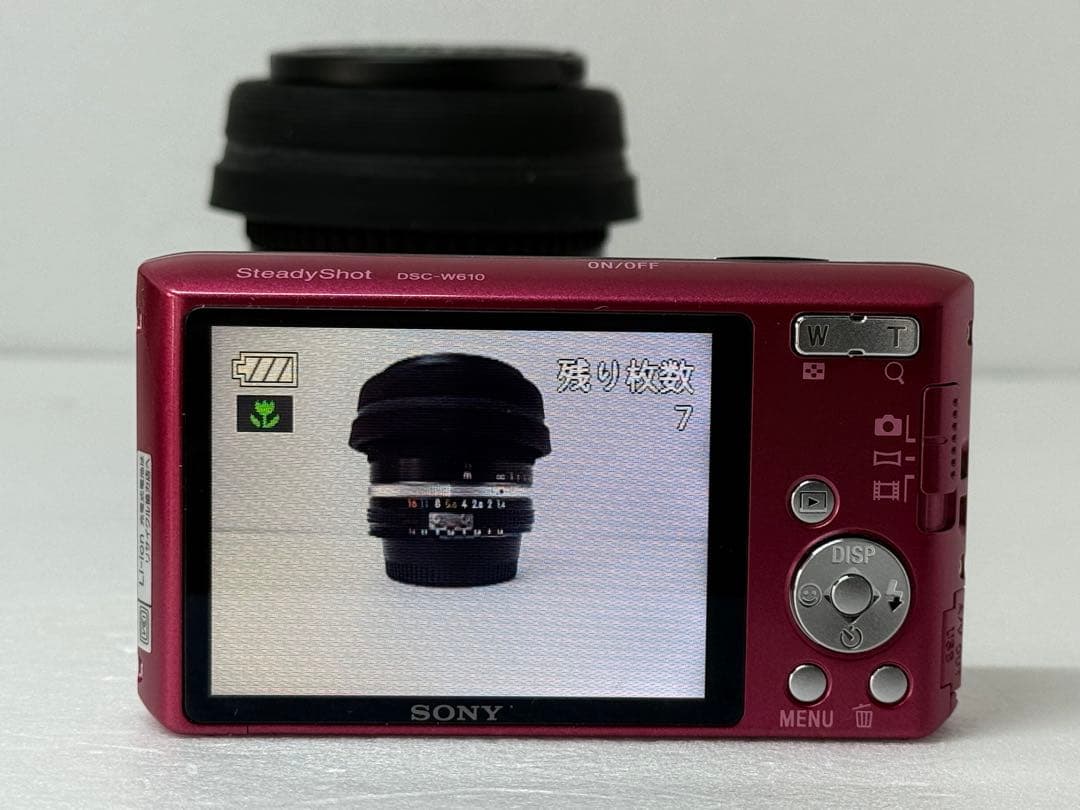 SONY Cyber-shot DSC-W610 ピンク 動作確認済 コンデジ