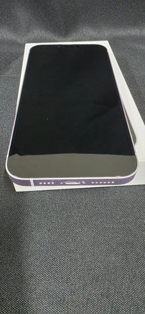 【箱有美品】 iPhone14Plus 128GB 薄紫 SIMフリー