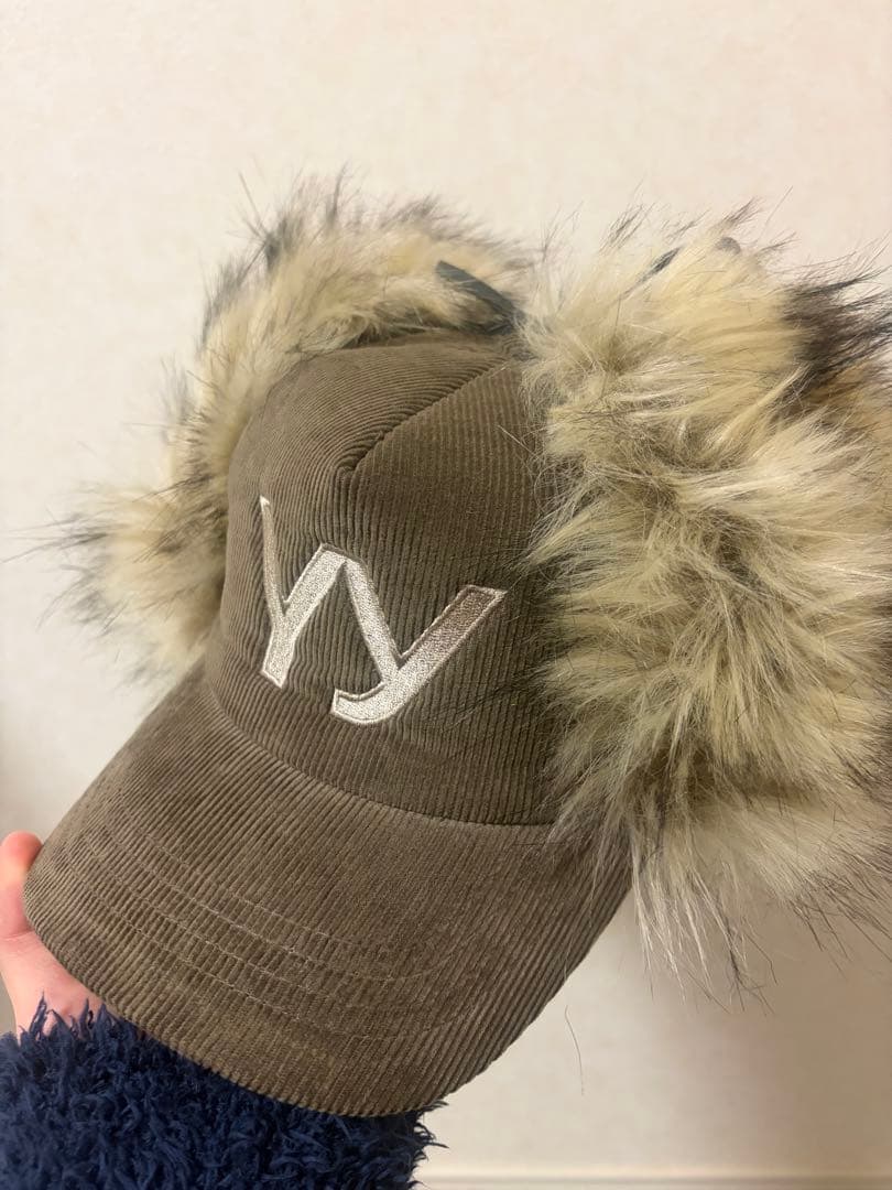 OPEN YY FAUX FUR CAP ファー キャップ