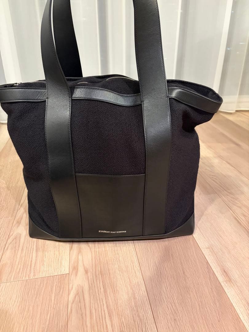【TAKA】KVADRAT/RAF SIMONS トートバッグ 黒