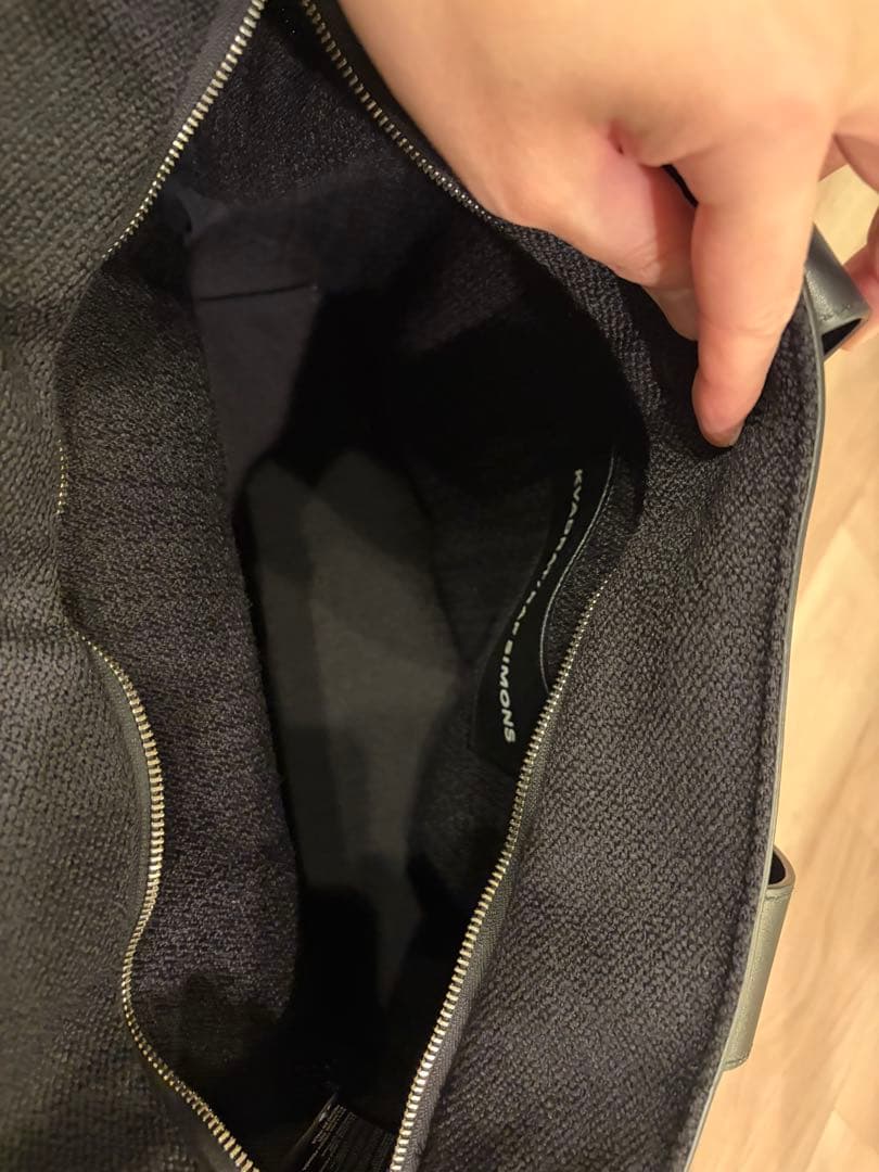 【TAKA】KVADRAT/RAF SIMONS トートバッグ 黒