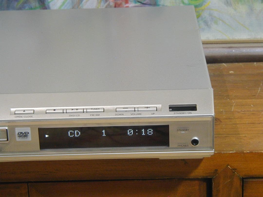 ☆Pioneer XV-DV33 DVD/CD/アンプ 電源スイッチ取れ動作良好