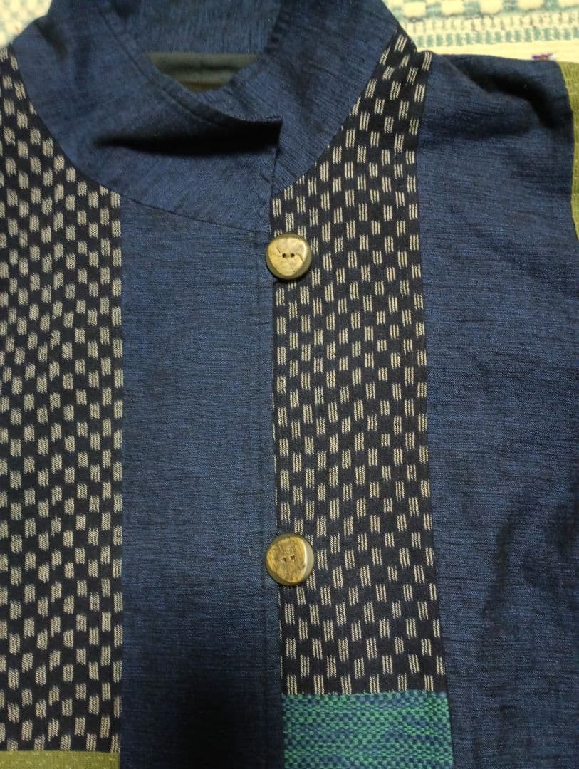 本日sale★儀右衛門ギエモン★久留米絣★ジャケット★美品