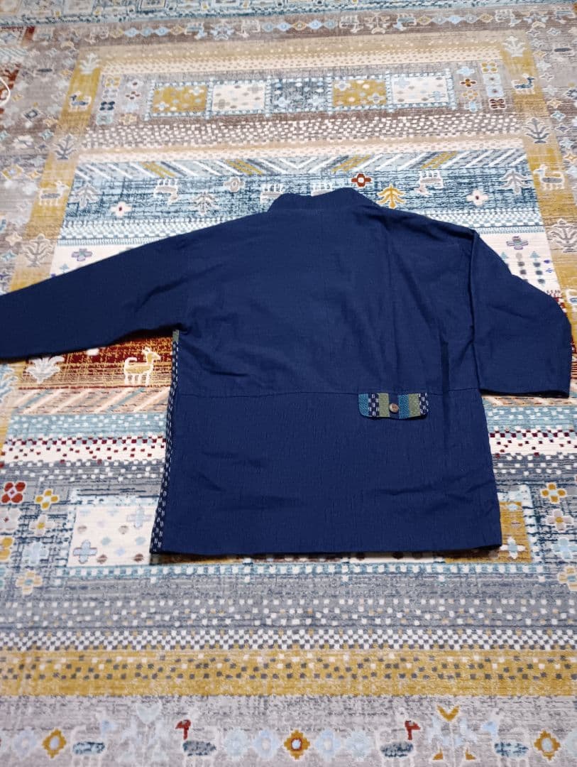 本日sale★儀右衛門ギエモン★久留米絣★ジャケット★美品