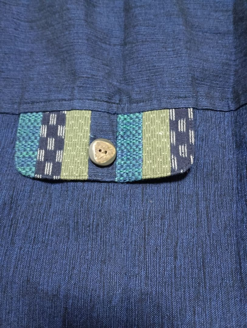 本日sale★儀右衛門ギエモン★久留米絣★ジャケット★美品