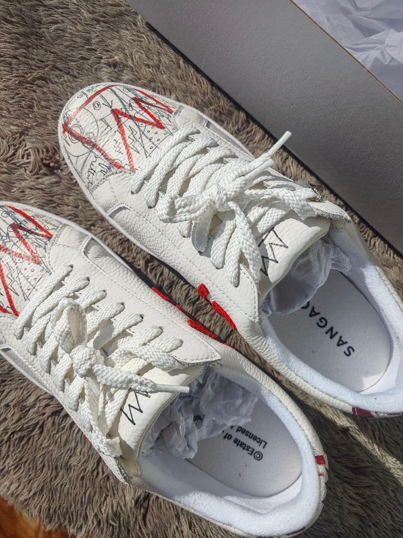 SANGACIO Jean-Michel Basquiat スニーカー 42