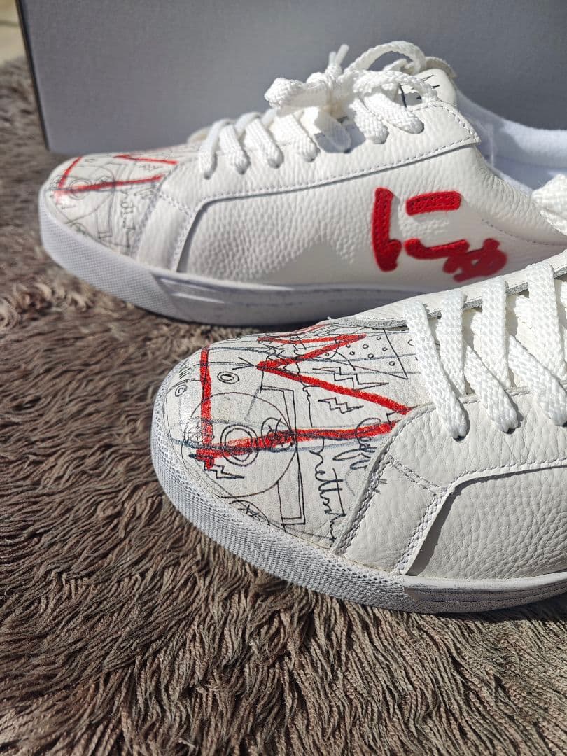 SANGACIO Jean-Michel Basquiat スニーカー 42