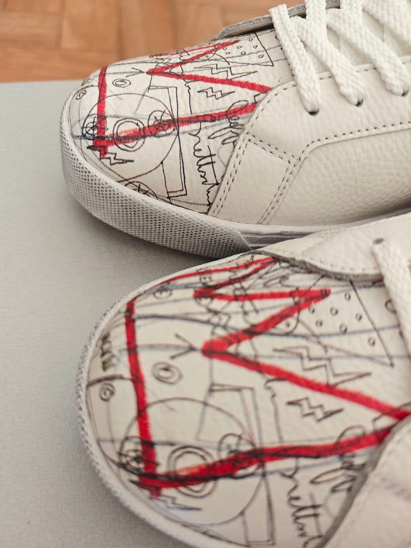 SANGACIO Jean-Michel Basquiat スニーカー 42