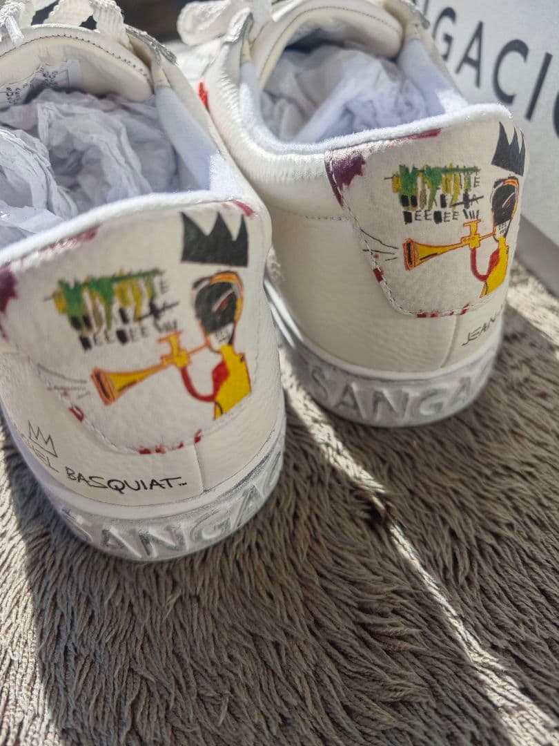 SANGACIO Jean-Michel Basquiat スニーカー 42