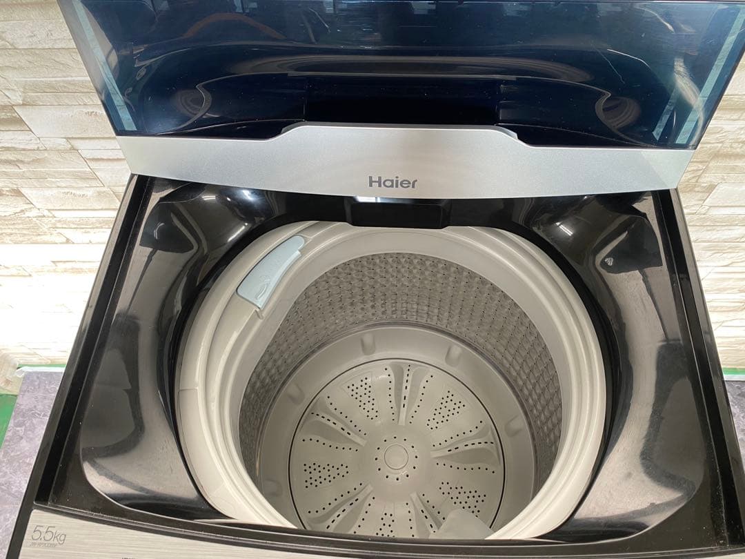 【美品・高年式】ハイアール　JW-XP2CD55F 25年製 5.5kg