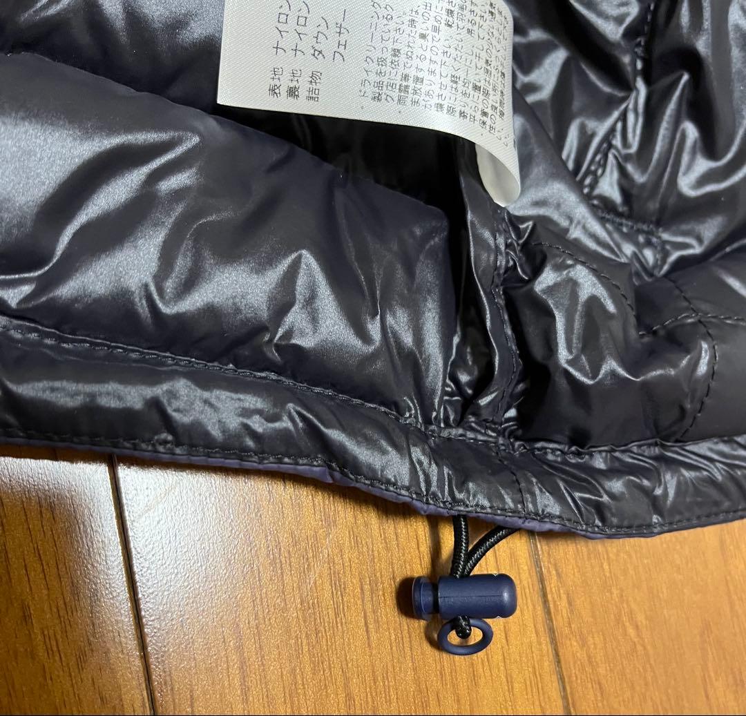 DANTON ダントン インナーVベストダウン レディース ネイビー 34