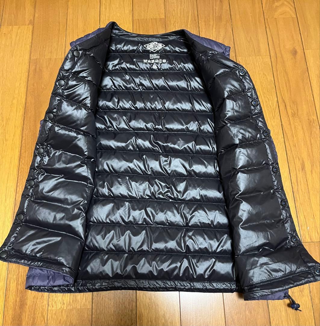 DANTON ダントン インナーVベストダウン レディース ネイビー 34