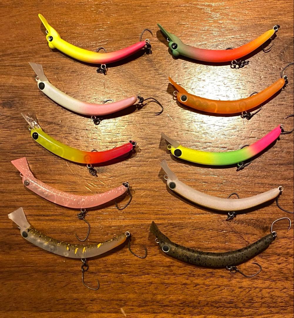 オリカラあり　さかさにょろ60XS 60FSバックストローク