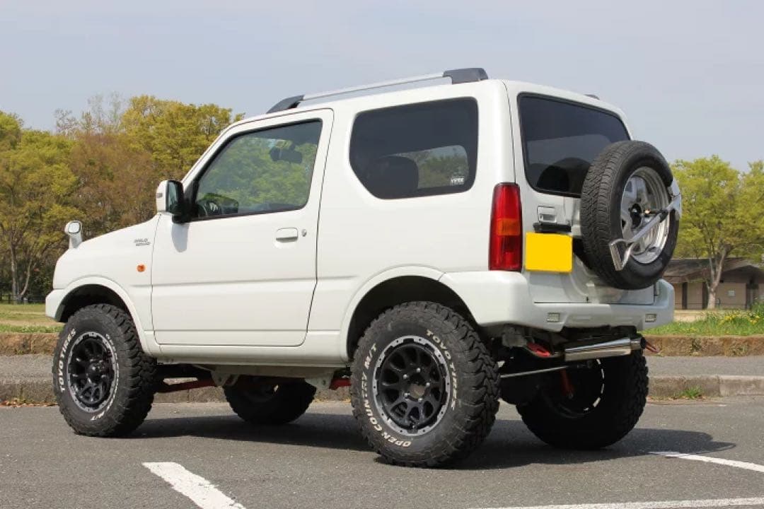 ジムニー JB23 マフラー　2ピース仕様 ポリッシュマフラー