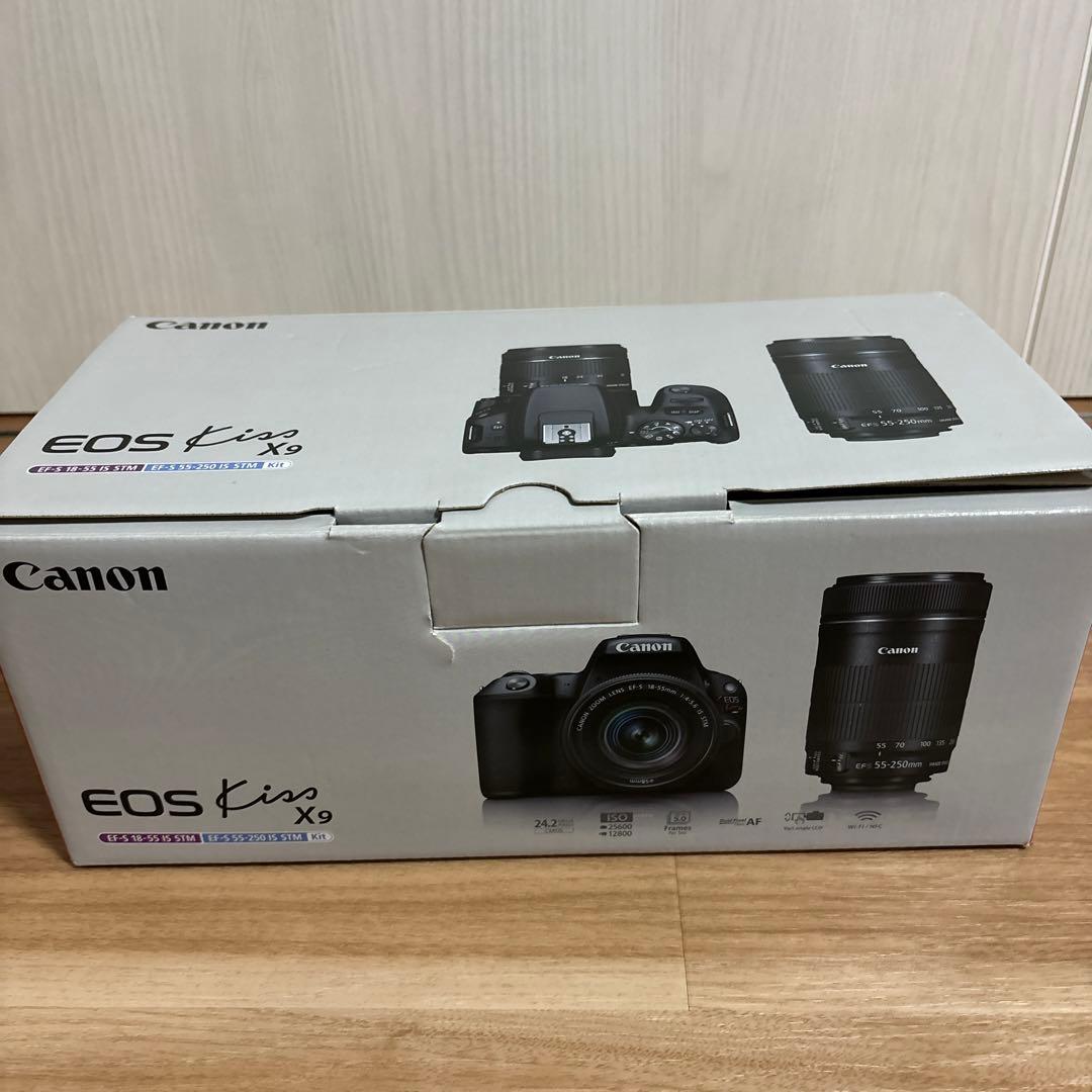 バラ売り不可 付属品多数 canon EOS kiss x9 ダブルズームキット