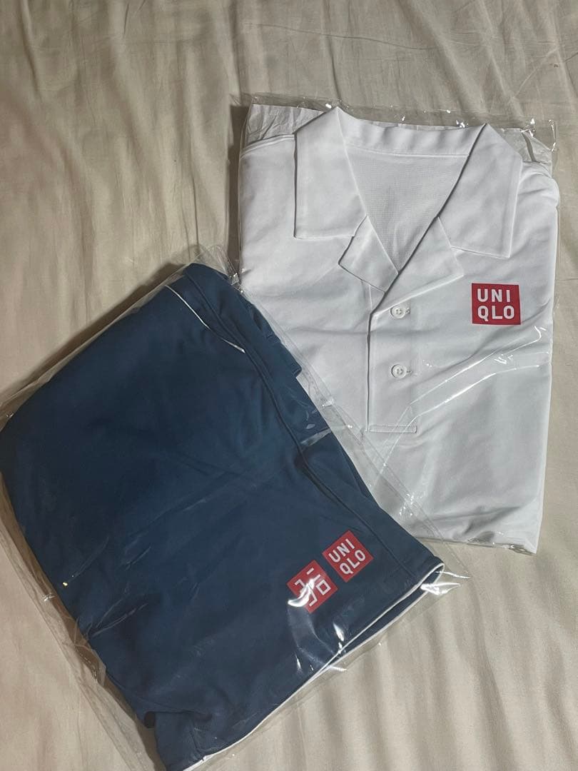 希少【匿名配送】フェデラー　Federer 2019 全豪　着用　上下セット