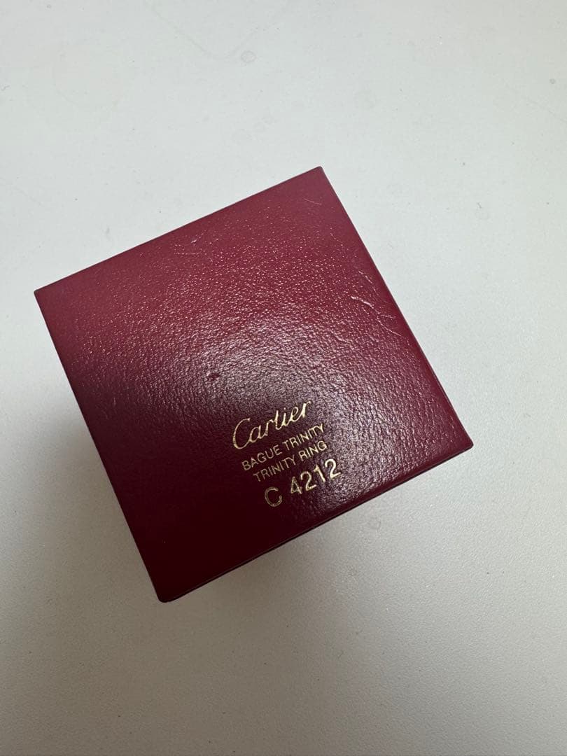 Cartier トリニティリング ゴールド 箱付き