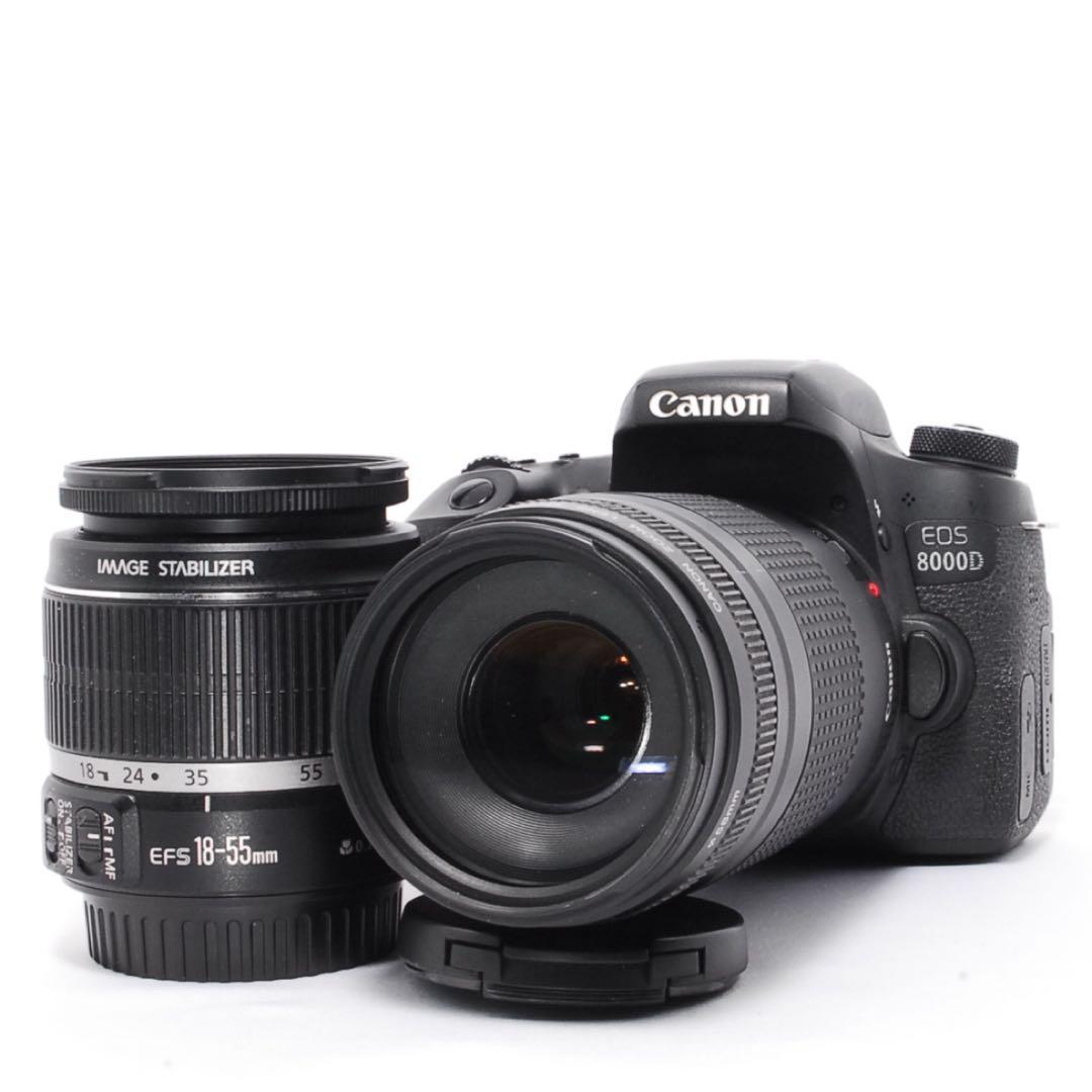 ◆WiFiで転送◆Canon EOS 8000D◆すぐ使える◆一眼レフカメラ◆