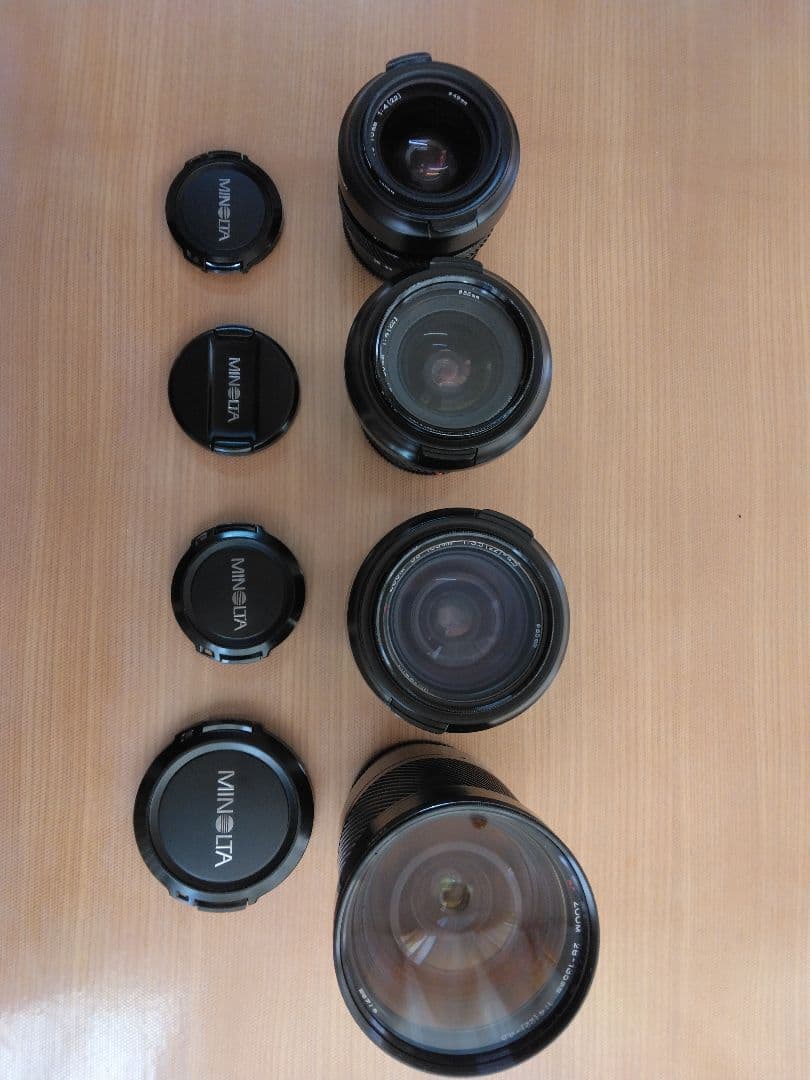 ミノルタAFズーム4本セット