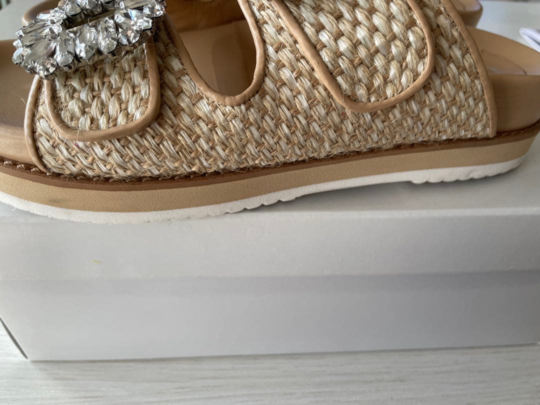 まる　chay collection by DIANA サンダル　ベージュ